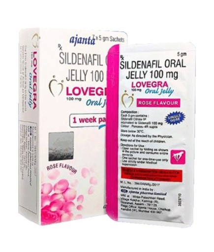 Lovegra 100 mg Kadın Oral Jelly