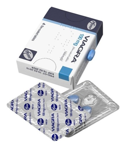 Viagra 100 mg 4 Tablet