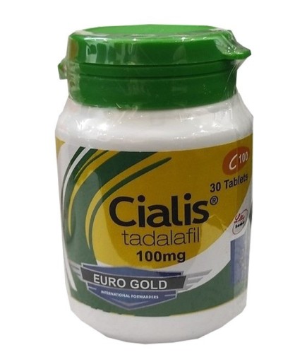Cialis Tadalafil 100 mg 30 Tablet Euro Gold