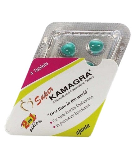 Süper Kamagra Sildenafil 100 mg + Dapoxetine 60 mg Tablets